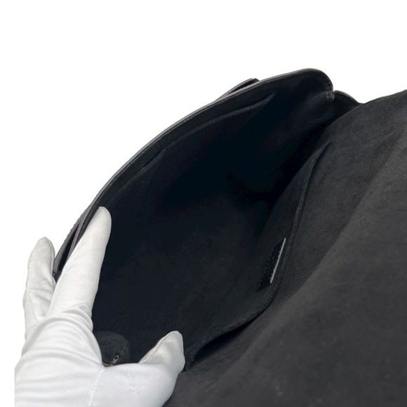 Louis Vuitton Marignan Monogram Noir Shoulder Bag - Picture 7 of 9